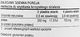 Potas w proszku - Now Foods Potassium Gluconate Pure Powder — Zdjęcie N3