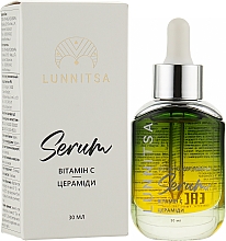 Odżywcze serum na noc z witaminą C i ceramidami - Lunnitsa Night Face Serum — Zdjęcie N2