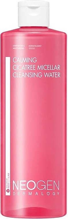 Woda oczyszczająca do usuwania makijażu - Neogen Dermalogy Calming Cicatree Micellar Cleansing Water — Zdjęcie N1
