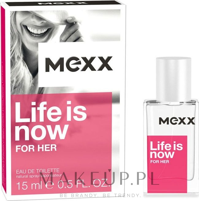 Mexx Life is Now for Her - Woda toaletowa — Zdjęcie 15 ml