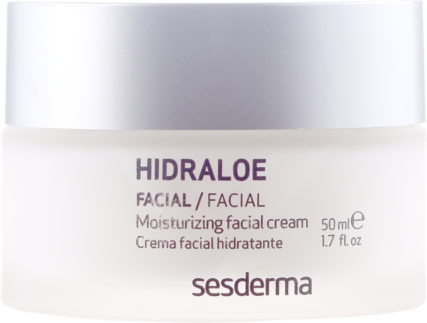 Nawilżający krem do twarzy - SesDerma Laboratories Hidraloe Moisturizing Face Cream — Zdjęcie N2