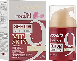 Przeciwzmarszczkowe serum do twarzy z dziką różą - Babaria Rosa Mosqueta Vital Skin Anti-Wrinkles Serum — Zdjęcie N1