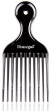 Grzebień do włosów 15.4 cm, czarny - Donegal Afro Hair Comb — Zdjęcie N1