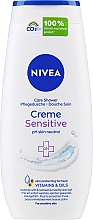 Kremowy żel pod prysznic - NIVEA Creme Sensitive Care Shower — Zdjęcie N1