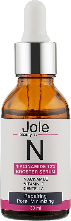 Serum z niacynamidem 12% i witaminą C - Jole Niacinamide N12 Intensive Booster Serum — Zdjęcie N1