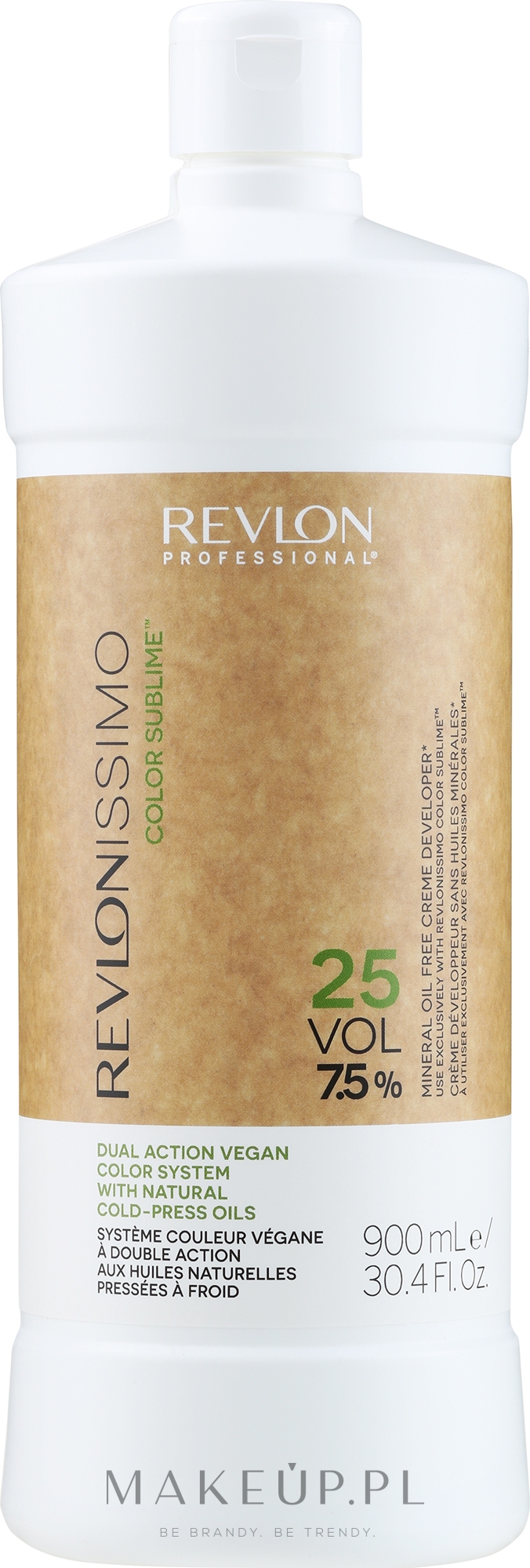 Kremowy oksydant 7,5% - Revlon Professional Revlonissimo Color Sublime Cream Oil Developer vol. 25 — Zdjęcie 900 ml