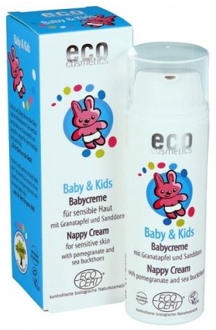 Krem dla dzieci do delikatnej skóry - Eco Cosmetics Baby&Kids Nappy Cream — Zdjęcie N1