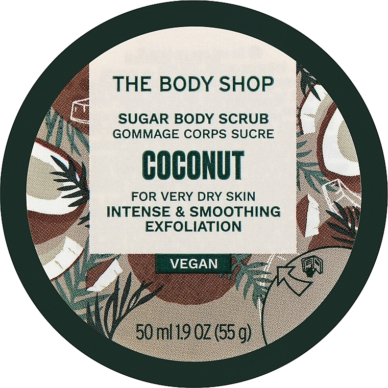 Peeling do ciała Kokos - The Body Shop Coconut Exfoliating Cream Body Scrub — Zdjęcie N5