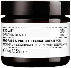Krem do twarzy - Evolve Organic Beauty Hydrate Protect Facial Cream — Zdjęcie N2