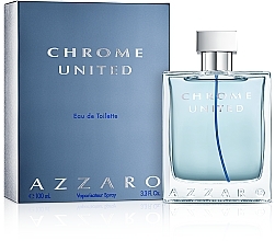 Azzaro Chrome United - Woda toaletowa — Zdjęcie N2