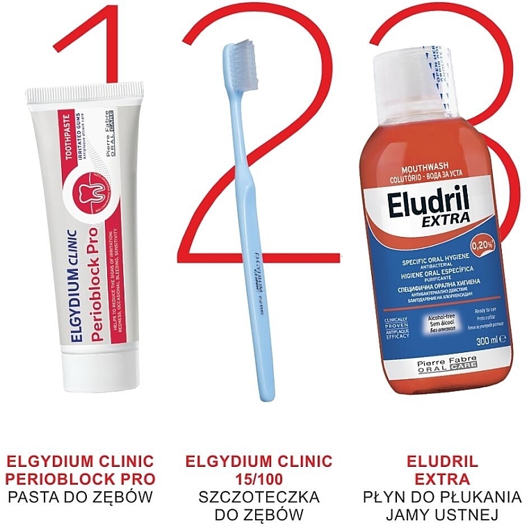 Antybakteryjny płyn do płukania jamy ustnej - Pierre Fabre Oral Care Eludril Extra Mouthwash — Zdjęcie N8