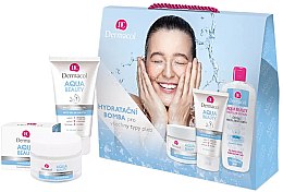 Zestaw do twarzy - Dermacol Aqua Beauty (cr 50 ml + gel 150 ml + micellar 400 ml) — Zdjęcie N1
