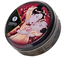 Świeca do masażu Musujące wino truskawkowe - Shunga Massage Candle Romance Sparkling Strawberry Wine — Zdjęcie N2
