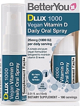 Kup Spray doustny z witaminą D - BetterYou DLux 1000 Vegan Vitamin D Oral Spray