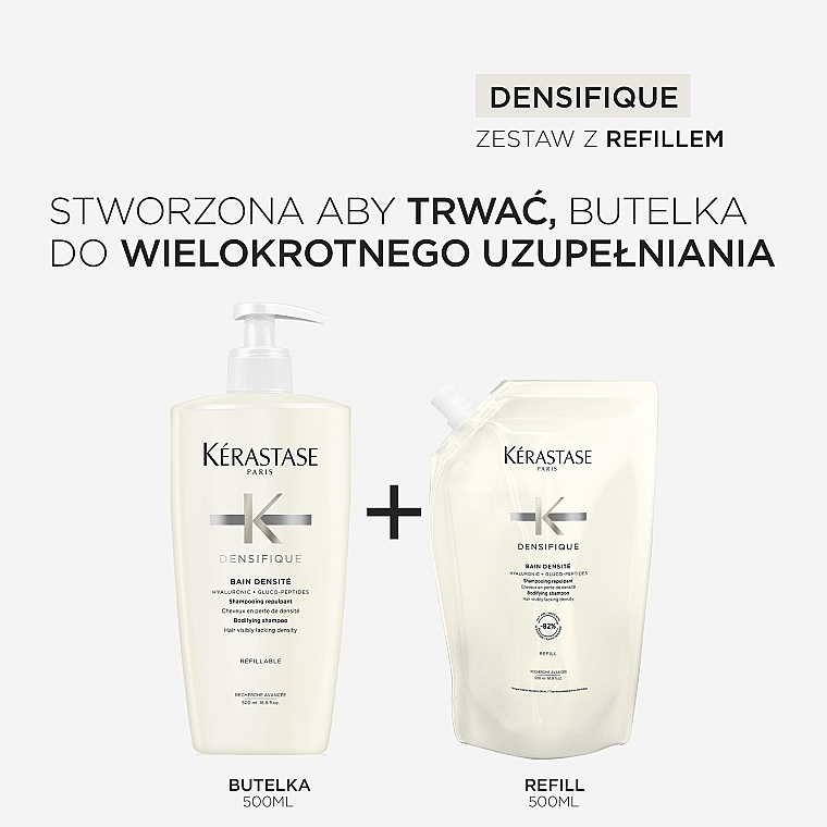 Kąpiel zwiększająca gęstość włosów - Kérastase Densifique Bain Densité Bodifying Shampoo — Zdjęcie N6