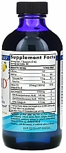 Suplement diety w płynie o smaku cytrynowym, Omega 3 + Witamina D3 - Nordic Naturals Omega 3D — Zdjęcie N2