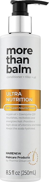 Balsam do włosów Hiperodżywienie od nasady aż po same końce - Hairenew Ultra Nutrition Balm Hair — Zdjęcie N2