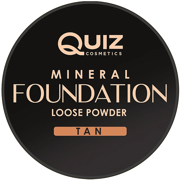 Mineralny puder do twarzy - Quiz Cosmetics Mineral Foundation Loose Powder  — Zdjęcie N1