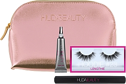 Kup Zestaw - Huda Beauty Ramadan Kit (eyeliner/4ml + false/lash + lash/glue/6.5ml + pouch)