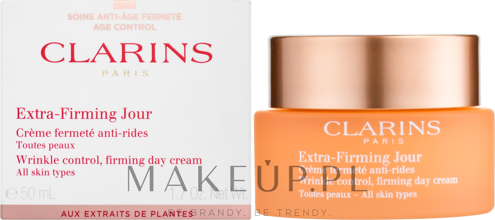 Ujędrniający krem do twarzy na dzień - Clarins Extra-Firming Day Cream For All Skin Types — Zdjęcie 50 ml