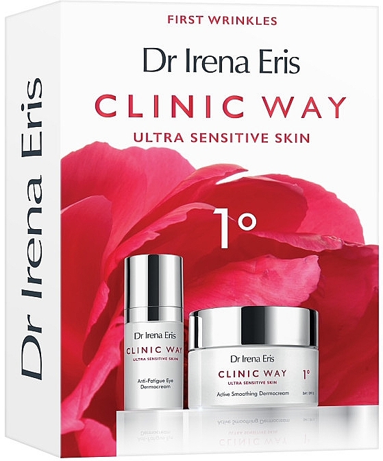 Zestaw - Dr Irena Eris Clinic Way 1° (eye/cr 15 ml + f/cr 50 ml) — Zdjęcie N1