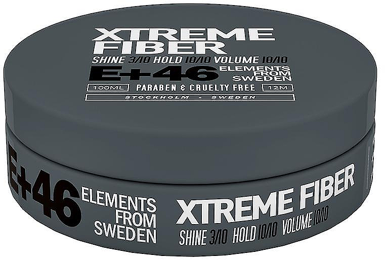 Wosk do stylizacji włosów - E+46 Xtreme Fiber — Zdjęcie N1