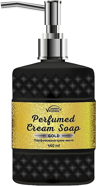 Perfumowane kremowe mydło do ciała Gold - Energy of Vitamins Perfumed Cream Soap — Zdjęcie N1