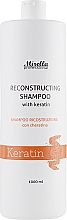 Naprawczy szampon keratynowy do włosów - Mirella Hair Care Reconstructing Shampoo — Zdjęcie N1