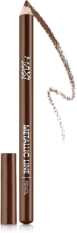Kredka do oczu - Maxi Color Metallic Line Pencil