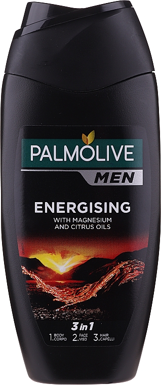 Orzeźwiający żel pod prysznic dla mężczyzn 3w1, cytrusy i magnez - Palmolive MEN Energising — Zdjęcie N4