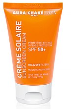 Kup Przeciwsłoneczny krem do twarzy - Aura Chake Sunscreen Cream Solaire Blanc Spf 50+ 