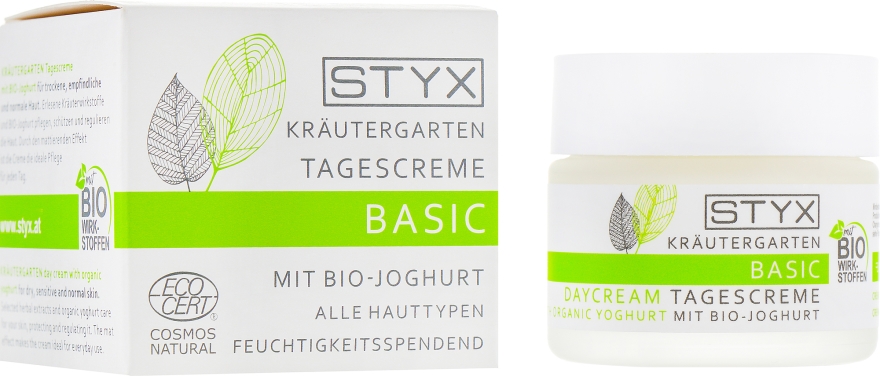 Krem do twarzy na dzień z jogurtem - Styx Naturcosmetic Basic Organic Yoghurt Cream — Zdjęcie N1