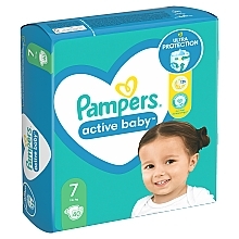 PRZECENA! Pieluchy Active Baby 7 (15 + kg), 40 szt - Pampers * — Zdjęcie N9