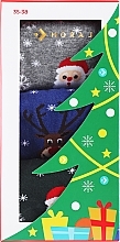 Kup Skarpetki świąteczne, 3 pary, zielone+niebieskie+szare - Moraj