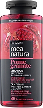 Kup Szampon do włosów farbowanych z olejkiem z granatu - Mea Natura Pomegranate Shampoo