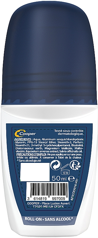 Antyperspirant w kulce dla mężczyzn - Etiaxil Men Antiperspirant Deodorant Protection 48H Roll-on — Zdjęcie N3