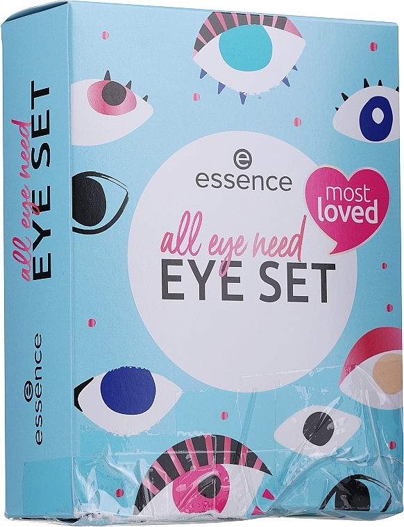 PRZECENA! Zestaw - Essence All Eye Need Eye Set (mascara/12 ml + liner/3 ml + eye/penc/0.28 g + shadow/6 ml) * — Zdjęcie N1