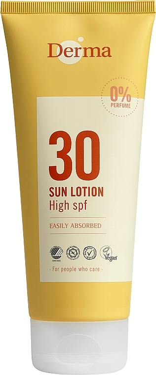 Przeciwsłoneczny balsam do opalania do ciała i twarzy SPF 30 - Derma Sun Lotion