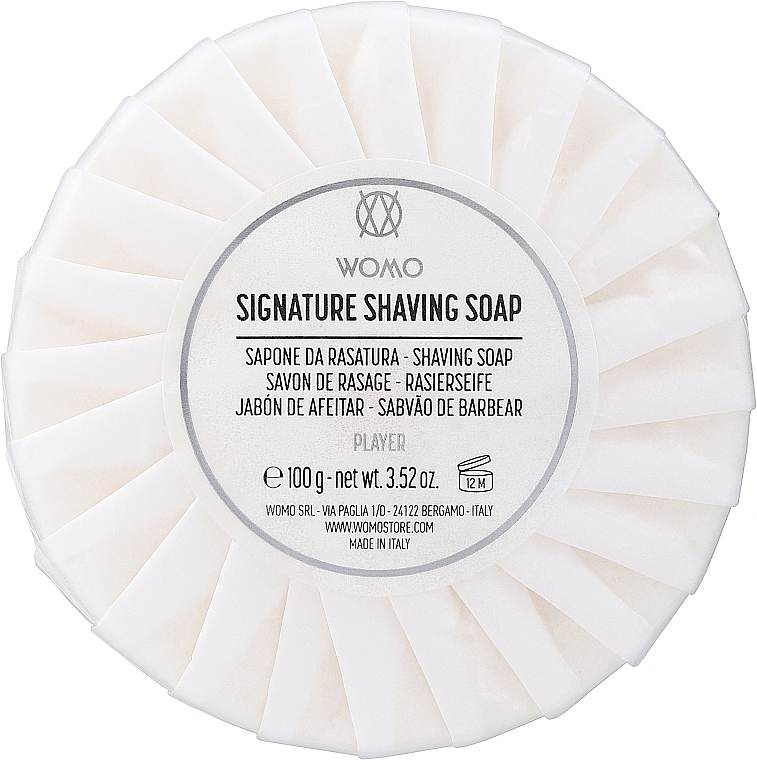 Zapasowe mydło do golenia - Womo Signature Shaving Soap Refill Player — Zdjęcie N1