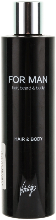 Szampon-żel do ciała i włosów - Vitality's For Man Hair & Body Shampoo