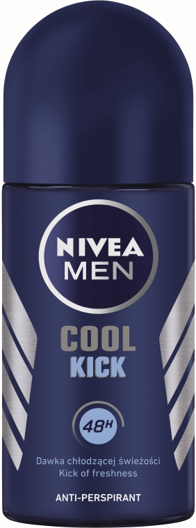 Antyperspirant w kulce dla mężczyzn - NIVEA Cool Kick 48 H Anti-Perspirant Roll-On — Zdjęcie N1