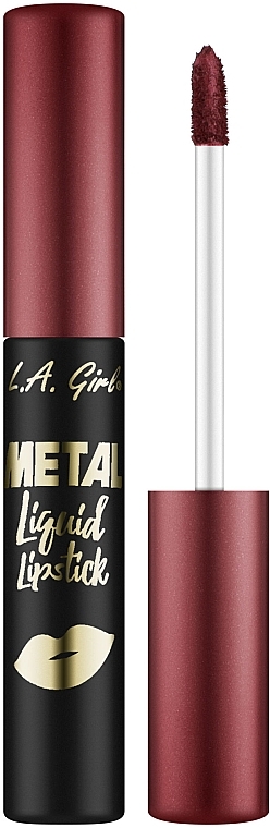 Szminka w płynie - L.A. Girl Metal Liquid Lipstick — Zdjęcie N1