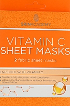 Kup Nawilżająca maska w płachcie - Skin Academy Vitamin C Sheet Masks