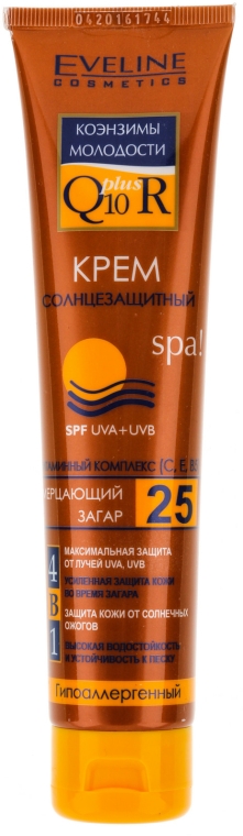 Krem do opalania 4 w 1 (SPF 25) - Eveline Cosmetics Sun Cream