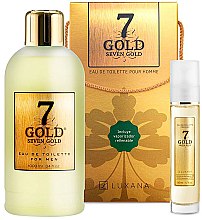 Kup Luxana Seven Gold - Zestaw dla mężczyzn (edt/ 1000 ml + edt/ 50 ml)
