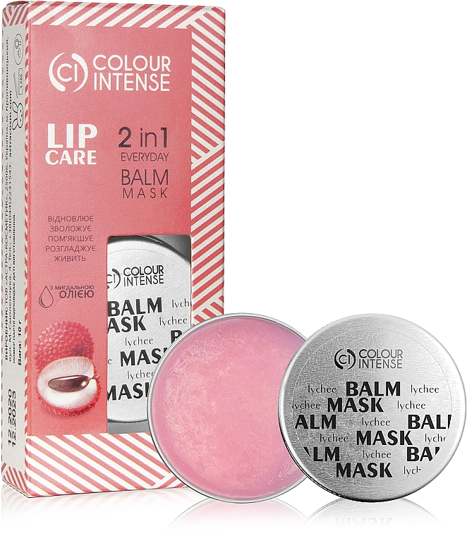 Odżywczy balsam-maska do ust - Colour Intense Lip Care 2 In 1 Everyday Balm Mask