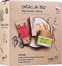 Kup Zestaw - Gracja Bio Inspired Nature (h/cr 50 ml + f/cr 50 ml + lip/balm 5 g)