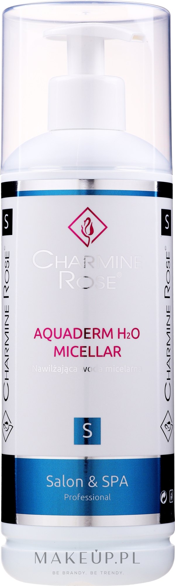 Nawilżająca woda micelarna do twarzy - Charmine Rose Aquaderm H2O Micellar — Zdjęcie 200 ml