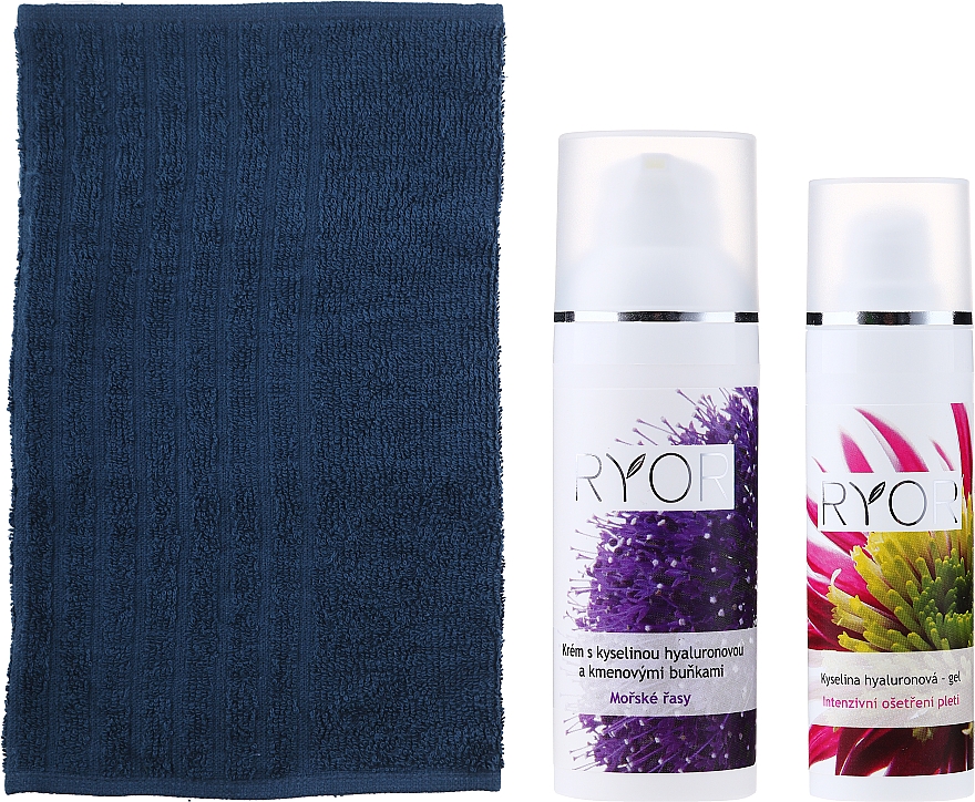 Zestaw - Ryor Cosmetic Set (cr/50ml + gel/30ml + towel) — Zdjęcie N2