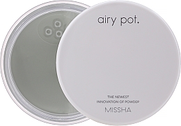Kup Sypki puder matujący do twarzy - Missha Airy Pot Powder Mint